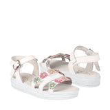 SANDALIAS SIENA NIÑA 4342100 PIEL BLANCO 18-21
