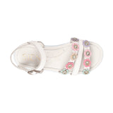 SANDALIAS SIENA NIÑA 4342100 PIEL BLANCO 18-21