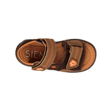 HUARACHES SIENA NIÑO 34140 PIEL CAFÉ 15-17
