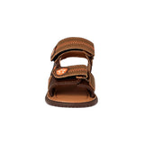 HUARACHES SIENA NIÑO 34140 PIEL CAFÉ 15-17