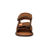 HUARACHES SIENA NIÑO 34140 PIEL CAFÉ 15-17