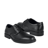 ZAPATOS ESCOLARES NIÑO YUYIN 24320 PIEL NEGRO 20-25