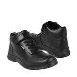 BOTINES ESCOLARES BAMBINO JOVEN BA6553 PIEL NEGRO 20-24