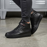 BOTINES ESCOLARES ROKINO JOVEN 2133 PIEL NEGRO 20-25