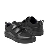 ZAPATOS ESCOLARES LUCHO JOVEN 131 SIMIPIEL NEGRO 20-25