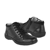 BOTINES FLEXI NIÑO 59918 PIEL NEGRO 20-25