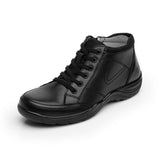 BOTINES FLEXI NIÑO 59918 PIEL NEGRO 20-25