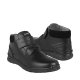 ZAPATOS ESCOLARES NIÑO CHABELO C25-A PIEL NEGRO 22-25
