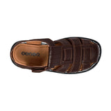 HUARACHES STYLO JOVEN 630 PIEL CAFÉ 20-24