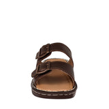 HUARACHES STYLO JOVEN 680 PIEL CAFÉ 20-24