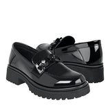 MOCASINES DAMA YUYIN 24273CH CHAROL NEGRO