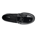 MOCASINES DAMA YUYIN 24273CH CHAROL NEGRO