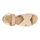 SANDALIAS DAMA GREEN LOVE 95090 SIMIPIEL BEIGE