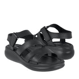 SANDALIAS DAMA GREEN LOVE 95091 PIEL NEGRO