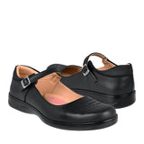 ZAPATOS ESCOLARES NIÑA YUYIN 25470 PIEL NEGRO 20-25