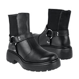 BOTINES GREEN LOVE MUJER 95114 SIMIPIEL NEGRO