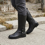 BOTAS YUYIN MUJER SIMIPIEL 25681 SIMIPIEL NEGRO