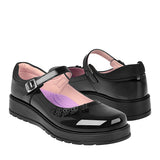 ZAPATOS YUYIN MUJER 26370 CHAROL NEGRO