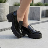 MOCASINES GREEN LOVE MUJER 96370 CHAROL NEGRO
