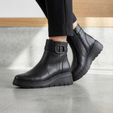 BOTINES GREEN LOVE MUJER 96260 SIMIPIEL NEGRO