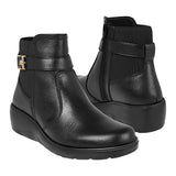 BOTINES GREEN LOVE MUJER 96312 SIMIPIEL NEGRO