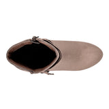 Botines Capa de Ozono para mujer textil taupe 33574-1