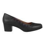TACONES DAMA STYLO 808 SIMIPIEL NEGRO