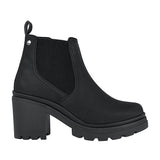 BOTINES STYLO MUJER 6814 SIMIPIEL NEGRO