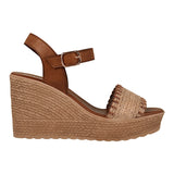 SANDALIAS DAMA STYLO 285 TEXTIL CAFÉ