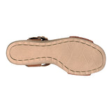 SANDALIAS DAMA STYLO 285 TEXTIL CAFÉ