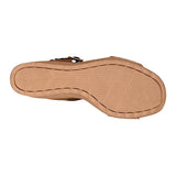 SANDALIAS DAMA STYLO 285 TEXTIL CAFÉ