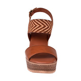 SANDALIAS STYLO MUJER 280-1 SIMIPIEL CAFÉ