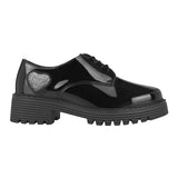 ZAPATOS OXFORD DAMA STYLO 6363 CHAROL NEGRO