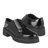 ZAPATOS OXFORD DAMA STYLO 6363 CHAROL NEGRO
