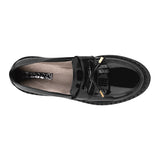 ZAPATOS MOCASINES DAMA STYLO 6361 CHAROL NEGRO