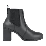 BOTINES STYLO MUJER 0750 SIMIPIEL NEGRO