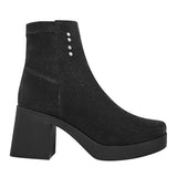 BOTINES DAMA STYLO 736 TEXTIL NEGRO