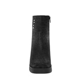BOTINES DAMA STYLO 736 TEXTIL NEGRO