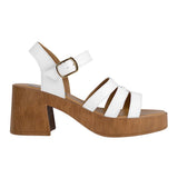 SANDALIAS DAMA STYLO 384 SIMIPIEL BLANCO