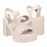 SANDALIAS STYLO MUJER 428 SIMIPIEL BEIGE