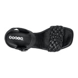 SANDALIAS STYLO MUJER 428 SIMIPIEL NEGRO