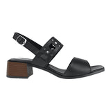 SANDALIAS DAMA STYLO 6013 SIMIPIEL NEGRO