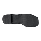 SANDALIAS DAMA STYLO 6013 SIMIPIEL NEGRO