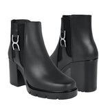 BOTINES DAMA STYLO 0745 SIMIPIEL NEGRO