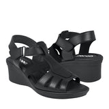 SANDALIAS DAMA STYLO 0062 SIMIPIEL NEGRO