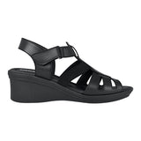 SANDALIAS DAMA STYLO 0062 SIMIPIEL NEGRO