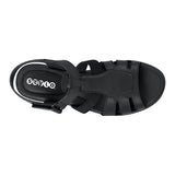 SANDALIAS DAMA STYLO 0062 SIMIPIEL NEGRO