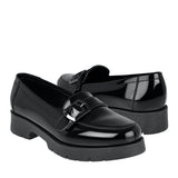 MOCASINES DAMA STYLO 0200 CHAROL NEGRO 20-25