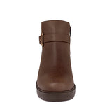 BOTINES STYLO MUJER 0592 SIMIPIEL CAFÉ