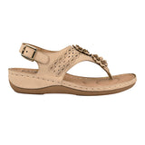 SANDALIAS DAMA NOMADAS 1840 SIMIPIEL BEIGE